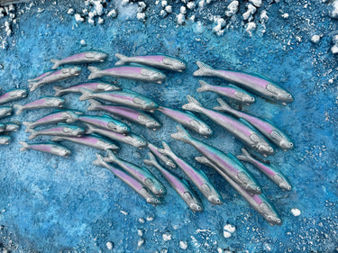 SEAFOAM WALL SCULPTURE BY DANIEL LAURENCE