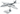 CANBERRA AEROPLANE WING SPAN NICKEL PLATED ALUMINIUM