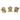 SET OF 3 NO EVIL GOLD ANGELS
