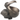 MEDIUM BRONZE PELICAN POT