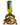 ANTIQUE GOLD THIRSTY CRAB WINE BOTTLE HOLDER
