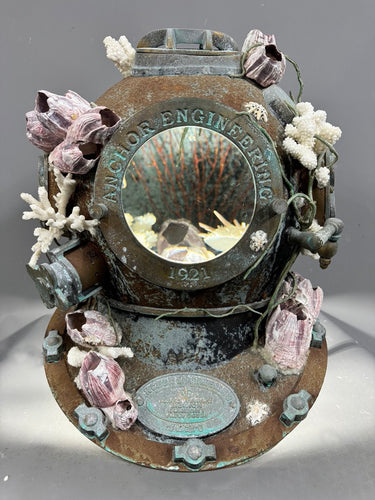 MYSTERIOUS ENCRUSTED DIVERS HELMET BY DANIEL LAURENCE V2